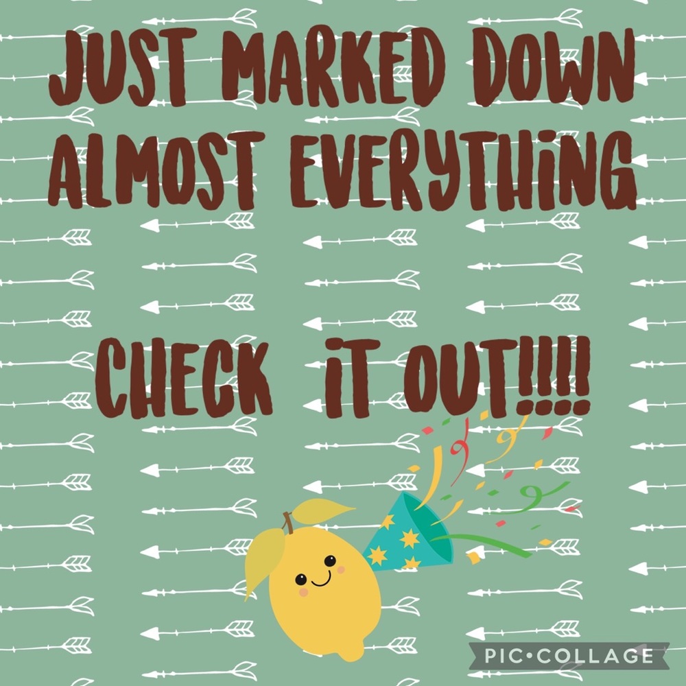 Things have to move. So I’m making lots of mark downs. Happy FALL. 🎉🎉